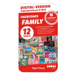 tigertones FAMILY - Digitales Ticket 12 Monate Swiss-Edition